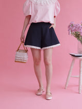 Lace Short Pants - MAISON MARBLE