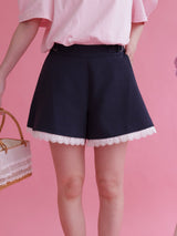 Lace Short Pants - MAISON MARBLE