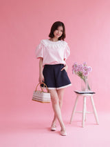Lace Short Pants - MAISON MARBLE