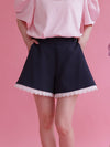 Lace Short Pants - MAISON MARBLE