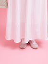 Lace Shoulder Dress - MAISON MARBLE