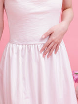 Lace Shoulder Dress - MAISON MARBLE