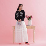 Lace Skirt - MAISON MARBLE