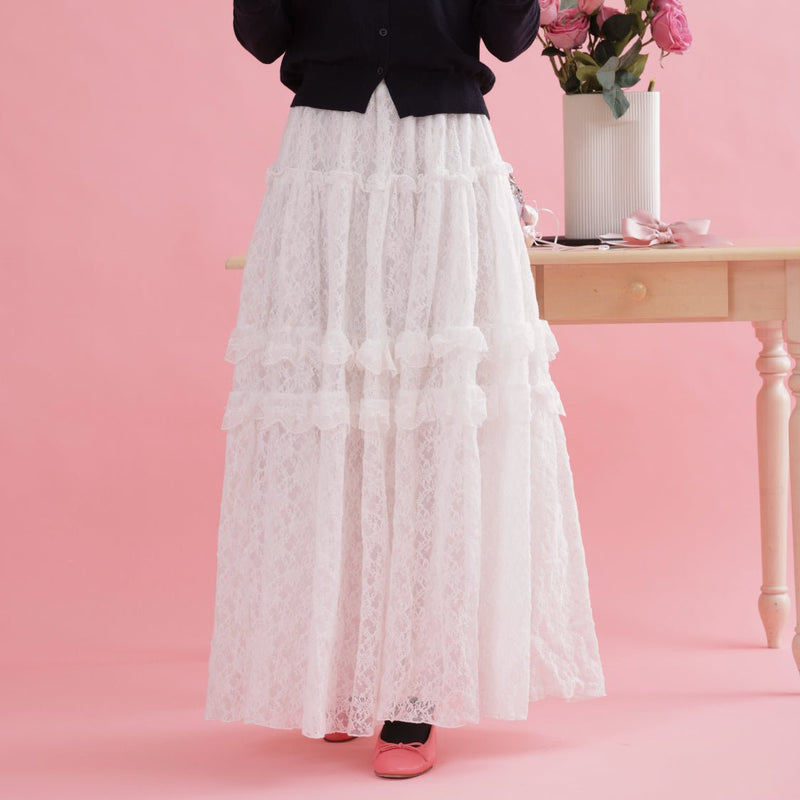 Lace Skirt - MAISON MARBLE