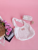 Lace Tote Bag - MAISON MARBLE