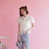 Lacy Angel Blouse - MAISON MARBLE