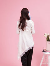 Lacy Asymmetry Cami Set - MAISON MARBLE