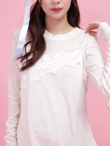 Lacy Asymmetry Cami Set - MAISON MARBLE