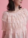 Lacy Camille Blouse - MAISON MARBLE