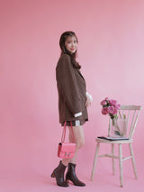 Lacy Corduroy Skirt - MAISON MARBLE