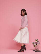 Lacy Quilting Skirt - MAISON MARBLE