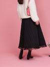 Lacy Quilting Skirt - MAISON MARBLE