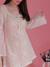 Lacy Rose Dress - MAISON MARBLE