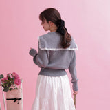 Lacy Sailor Knit - MAISON MARBLE