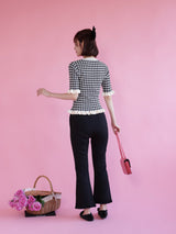 Lacy Strech Pants - MAISON MARBLE