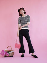 Lacy Strech Pants - MAISON MARBLE