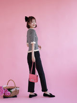 Lacy Strech Pants - MAISON MARBLE