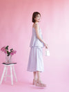 Lavender Ribbon Set Skirt - MAISON MARBLE