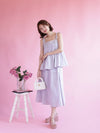 Lavender Ribbon Set Skirt - MAISON MARBLE