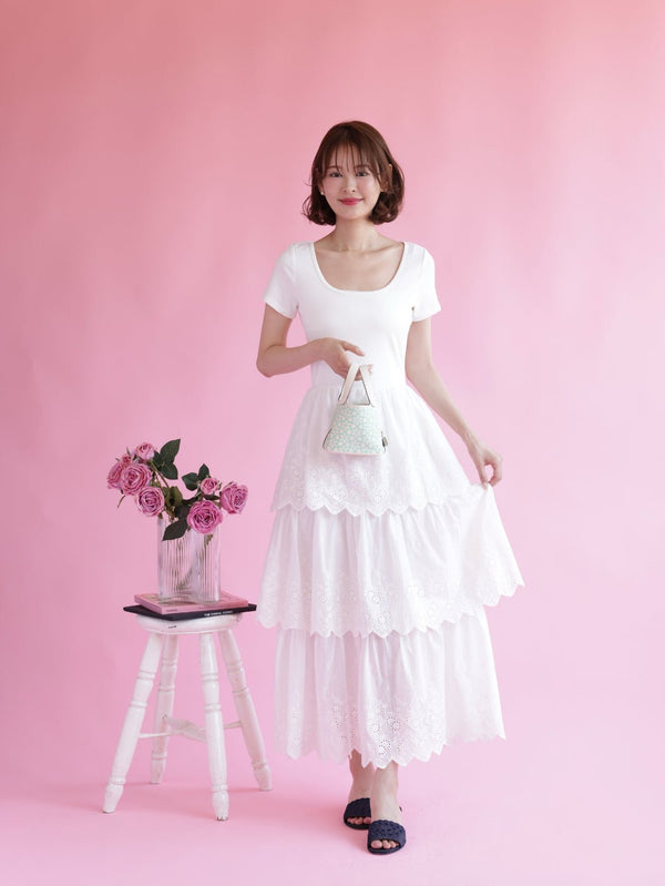 Layered Docking Dress - MAISON MARBLE