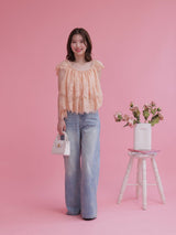 Layered Lace Blouse - MAISON MARBLE