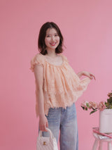 Layered Lace Blouse - MAISON MARBLE