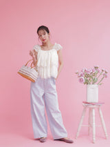 Layered Lace Blouse - MAISON MARBLE