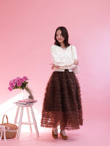 Lilian Lace Knit - MAISON MARBLE