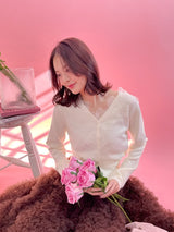 Lilian Lace Knit - MAISON MARBLE