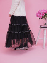 Lily Tiered Skirt - MAISON MARBLE