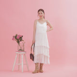 Lulu Tiered Dress - MAISON MARBLE