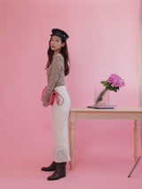 Marshmallow Check Tops - MAISON MARBLE