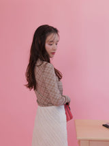 Marshmallow Check Tops - MAISON MARBLE