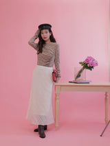 Marshmallow Check Tops - MAISON MARBLE