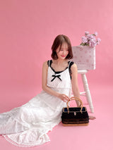 Maxi Blanc Dress - MAISON MARBLE