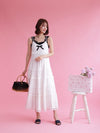 Maxi Blanc Dress - MAISON MARBLE