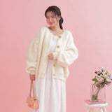 Melty Mohair Cardigan - MAISON MARBLE