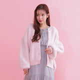 Melty Mohair Cardigan - MAISON MARBLE