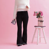 Mini Lace Knit Pants - MAISON MARBLE