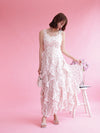 Mini Rose Frill Dress - MAISON MARBLE