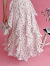 Mini Rose Frill Dress - MAISON MARBLE