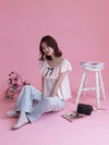 Nadia Flair Blouse - MAISON MARBLE