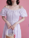 Odette Cotton Dress - MAISON MARBLE