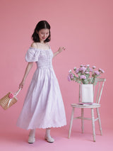Odette Cotton Dress - MAISON MARBLE