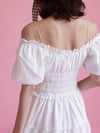 Odette Cotton Dress - MAISON MARBLE