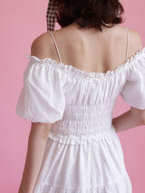 Odette Cotton Dress - MAISON MARBLE