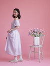 Odette Cotton Dress - MAISON MARBLE