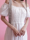 Odette Cotton Dress - MAISON MARBLE