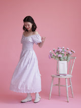 Odette Cotton Dress - MAISON MARBLE