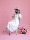 Odette Cotton Dress - MAISON MARBLE